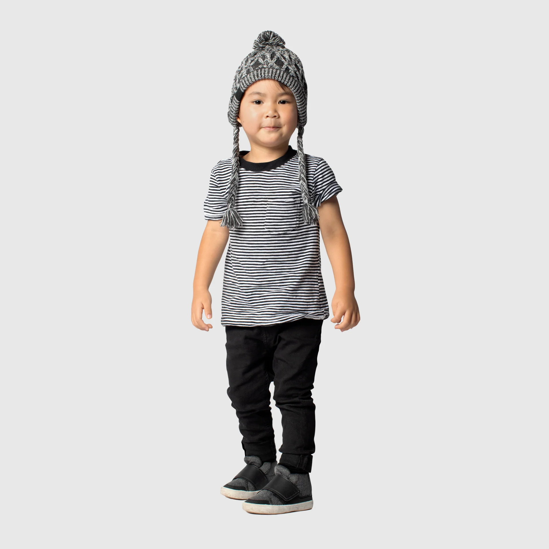 Polar Pom Pom Kids Hat - Image 2