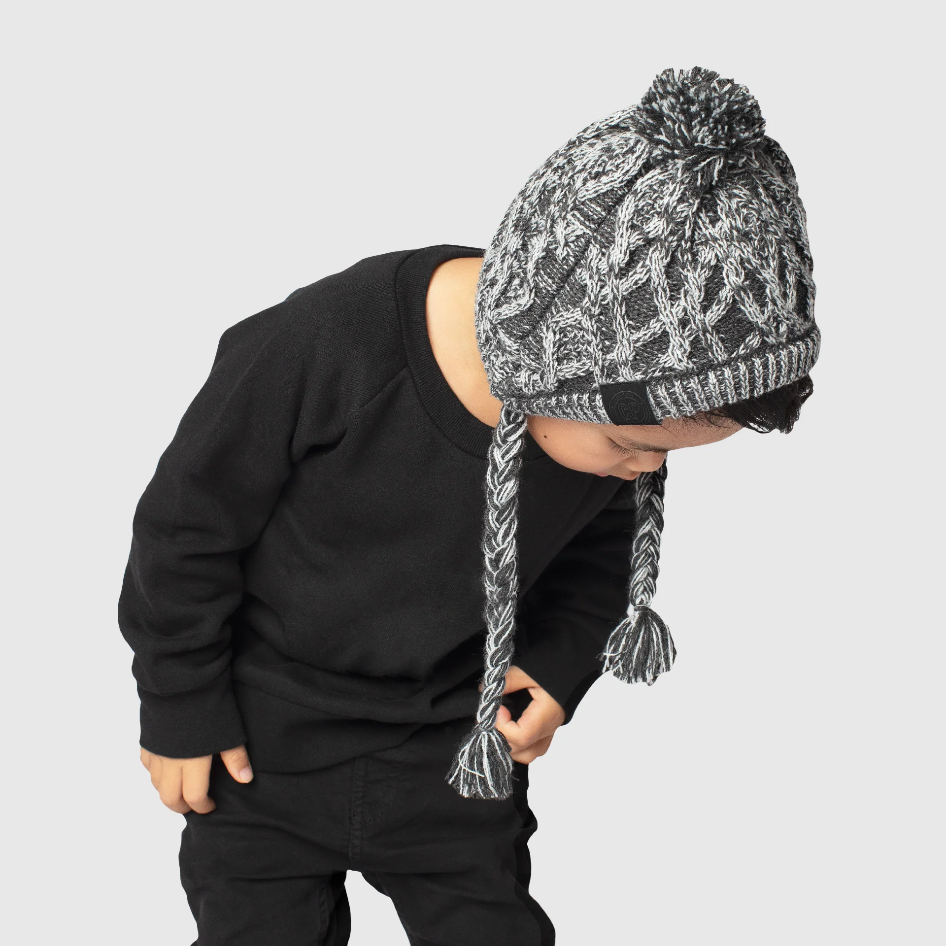 Polar Pom Pom Kids Hat - Image 3